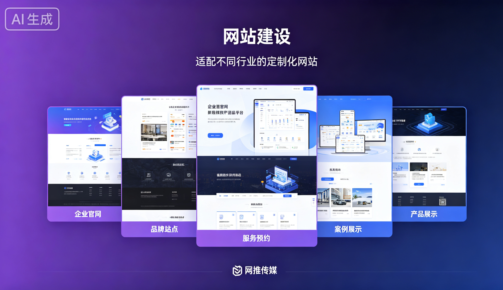 包头网站建设宣传图